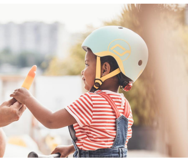 Scoot & Ride Kask Ochronny XXS-S dla dzieci 1-5 lat Kiwi - 580273 - zdjęcie 4